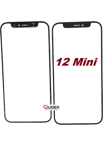 Apple iPhone 12 Mini Dokunmatik Okalı Ön Cam Touch Lens