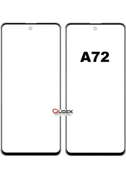 Samsung A72 SM-A725 Dokunmatik Okalı Ön Cam Lens