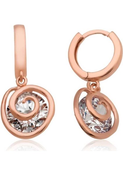 Gümüş Aşk Döngüsü Küpe