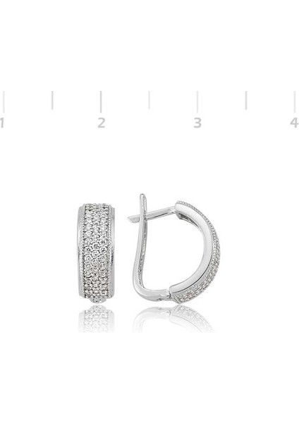 Gümüş Tamtur Küpe