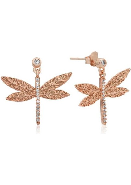 Gümüş Yusufçuk Küpe