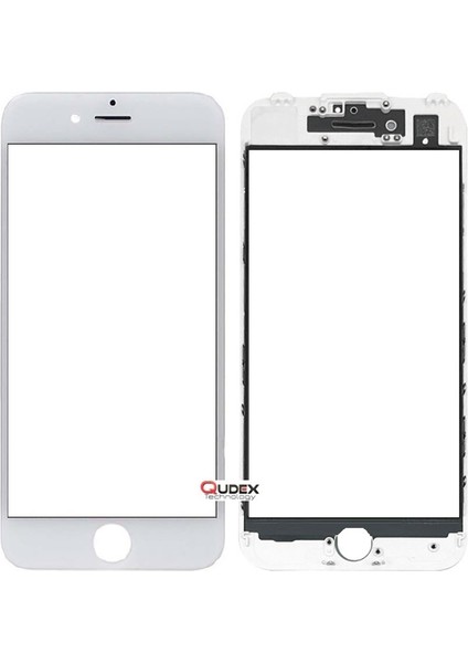 Apple iPhone 6s Dokunmatik Çıtalı Okalı Ön Cam Lens
