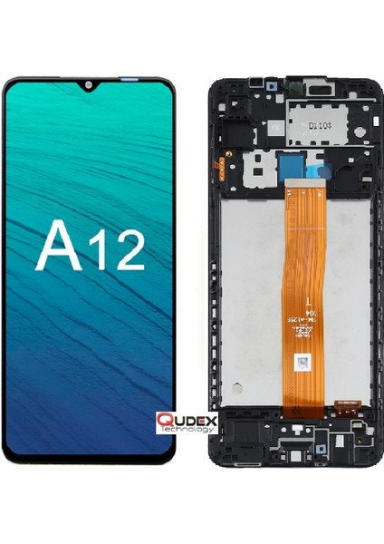 Samsung Galaxy A12 (SM-A125F) LCD Ekran Dokunmatik Çıtalı