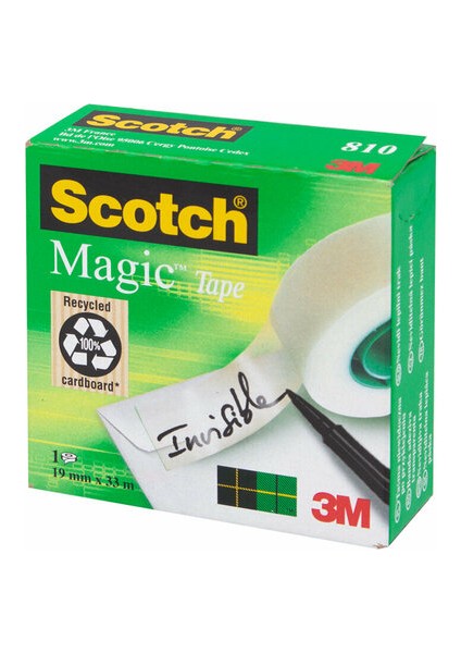 Scotch Magic Görünmez Mat Bant 19MMX33MT **