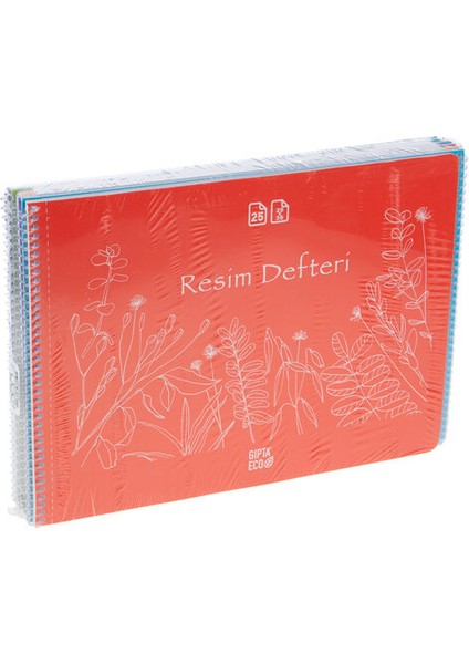 Resim Defteri Spiralli Eco Pp.kapak 25X35 25YP 0537