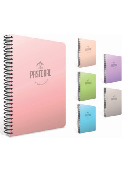 Spiralli Pp.kapak Pastoral Defter A4 72/1 7231 1 Adet