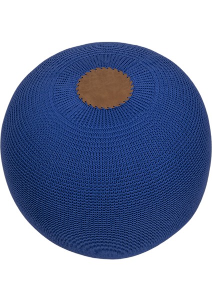 El Yapımı Örgü Puf Mavi fiyatları