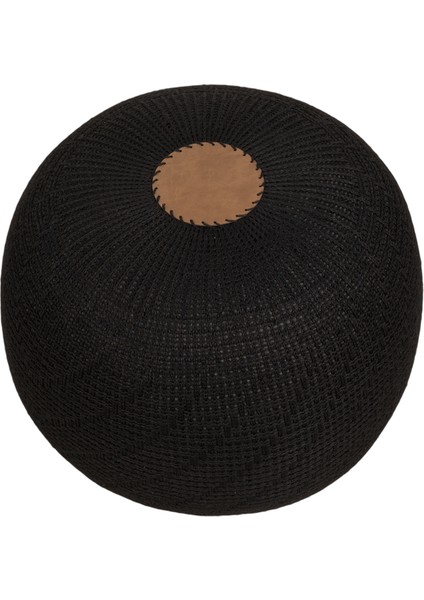 El Yapımı Örgü Puf Siyah fiyatları