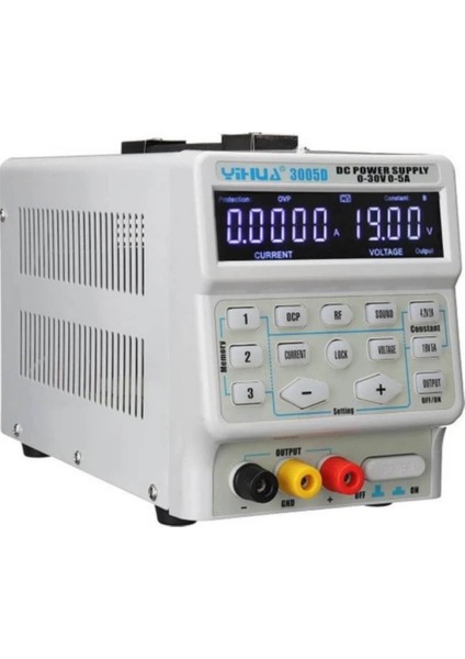 3005D Güç Kaynağı 5A 0-30V Program Kontrollü Dc Psu