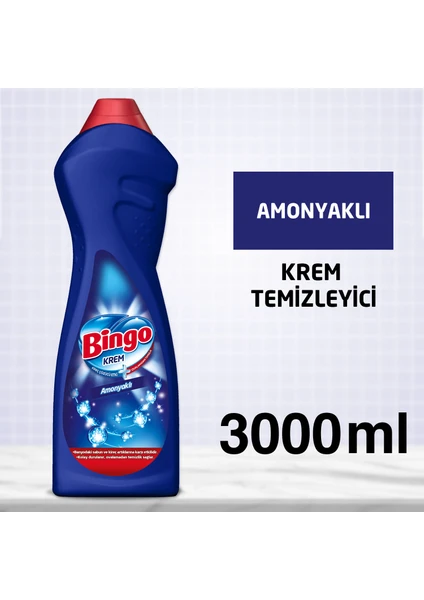 Krem Banyo Amonyaklı 750ML Ekonomi Paketi 4'lü