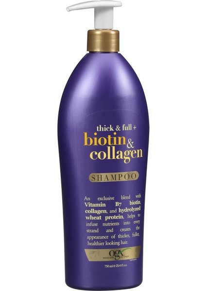 Biotin Collagen Şampuan 750ML