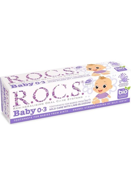 Baby 0-3 Yaş Diş Macunu Ihlamur Özlü 35 ml (RCS101)