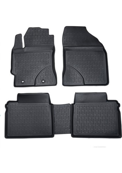Volkswagen Caddy 2010-2020 3D X-Mat Havuzlu Paspas 5 Pcs