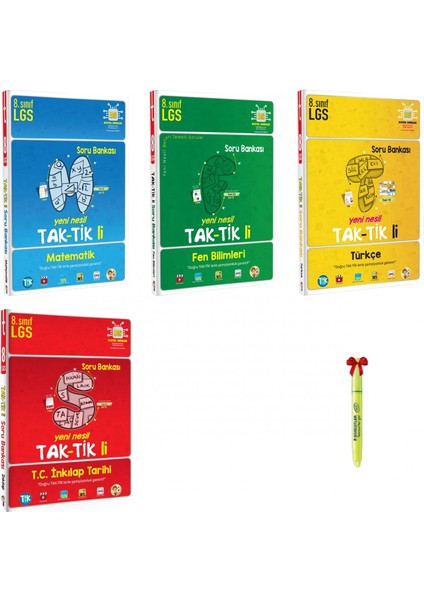 LGS 8. Sınıf Taktikli Matematik Fen Bilimleri Türkçe ve Inkılap