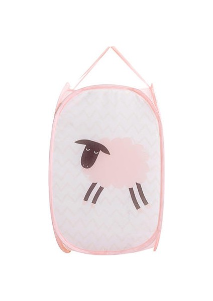 Polyester Fiber Çamaşır Sepeti, Nem Geçirmez, Nefes Alabilir, Fall Anti-Fall ve Kirli Çamaşır Sepeti