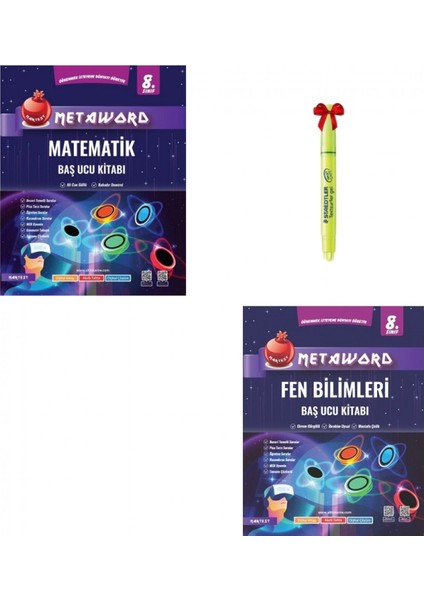 LGS 8. Sınıf Metaword Matematik Fen Bilimleri Soru Bankası