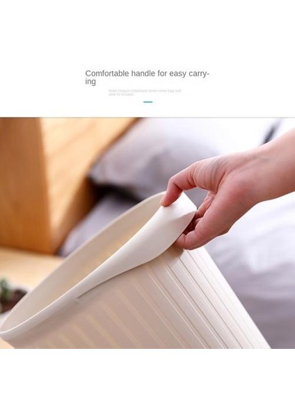 10LCREATIVE Çöp Kutusu Hane Halkı Ortaya Çıkarılan Iskandinav Tarzı Büyük Depolama Kovası (Yurt Dışından) indirimleri