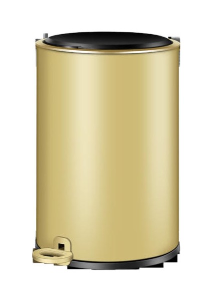 8l Hanehalkı Yüksek Dereceli Ayakla Çalışan Çöp Kutusu Kapak, Hafif Lüks Çöp Kutusu, Basit, Şık, Güzel ve Pratik Çöp Kutusu