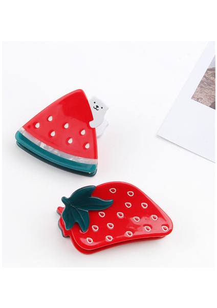 Asetik Asit Plaka Saç Klipsi, Kıdemli Koreli Güzel Basit Saç Klibi modelleri