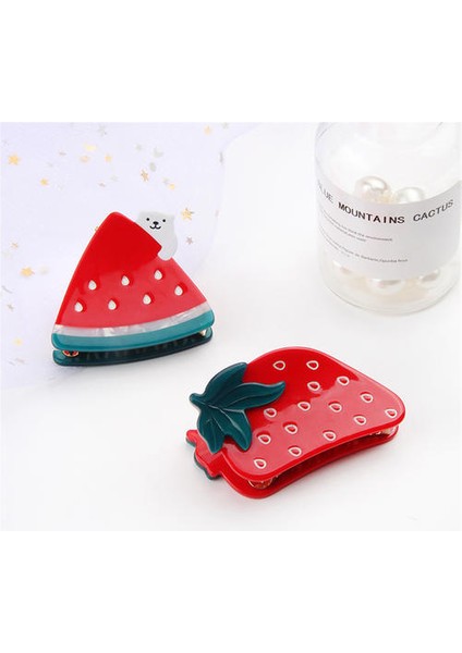 Asetik Asit Plaka Saç Klipsi, Kıdemli Koreli Güzel Basit Saç Klibi fırsatları