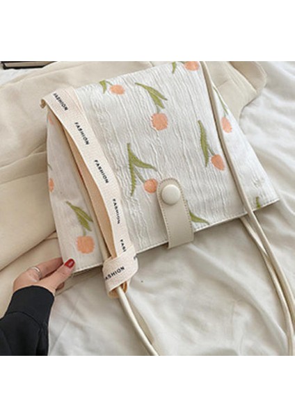 All-Match Canvas Torbası Kadınlar Için Büyük Kapasiteli Çanta, Omuz Çantası Hissi Sınıfı Banliyö Tote Çanta