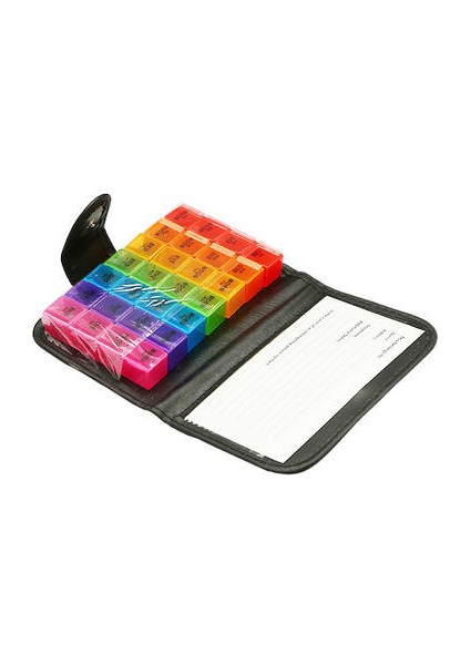 Taşınabilir Braille Sağlık Kutusu, Küçük Hap Kutusu Yaratıcı Flip Kutusu, Saklama Kutusu