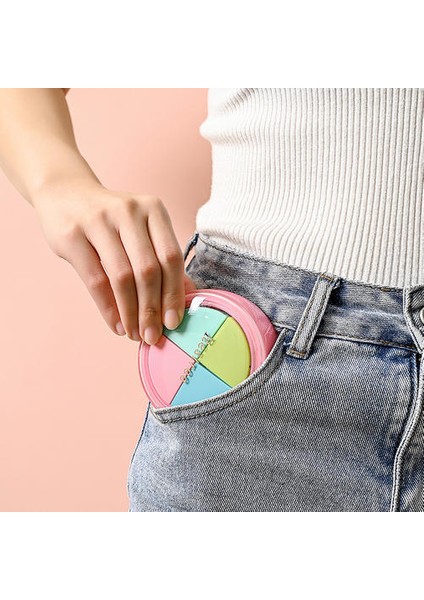 Katlanır Su Kabına Sahip Mini Taşınabilir Küçük Hap Kutusu, Yüzeye Çizilmeye Dayanıklı Dört Izgara Hap Alt Paketleme Kutusu modelleri