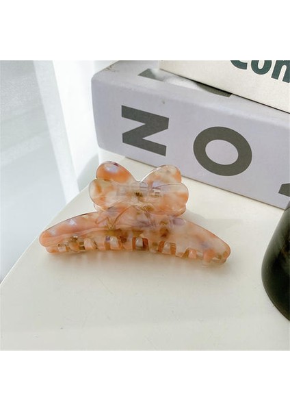 Asetik Asit Plaka Saç Klipsi, Koreli Kıdemli Retro Sevimli Saç Klibi