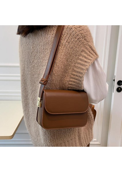 Çok Yönlü Tek Omuzlu Küçük Kare Çanta, Şık ve Şık Bir Crossbody Çanta