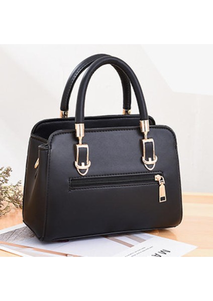 Kore Tarzı Moda Eşkenar Eşdeğer Çanta, Kadın Çantası Basit Omuz Messenger Çantası