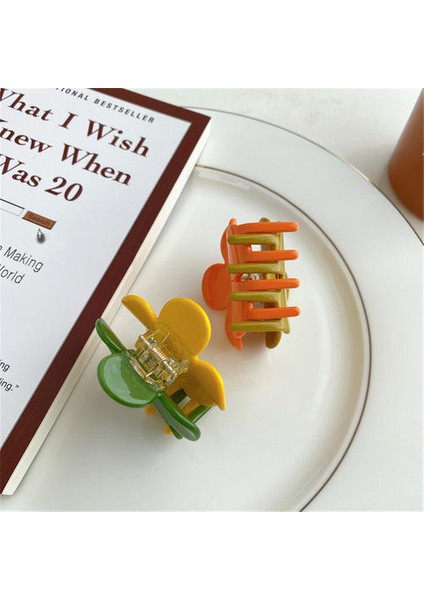 Asetik Asit Plaka Saç Klipsi, Retro Kıdemli Güzel Koreli Saç Klibi indirimleri