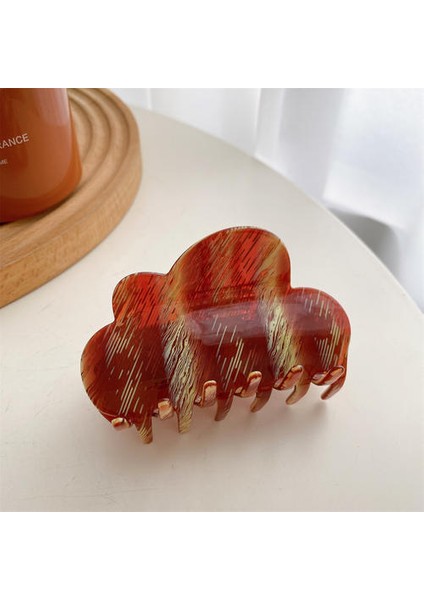 Asetik Asit Plaka Saç Klipsi, Kız Güzel Retro Tatlı Saç Klibi