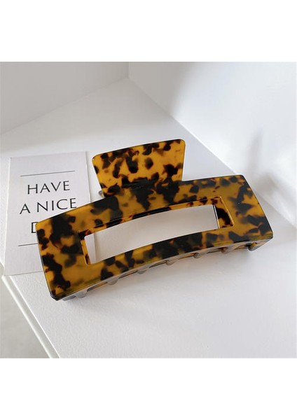 Asetik Asit Plaka Saç Klipsi, Tatlı Kız Güzel Retro Saç Klibi