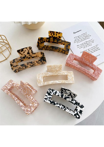 Asetik Asit Plaka Saç Klipsi, Tatlı Kız Güzel Retro Saç Klibi indirimleri