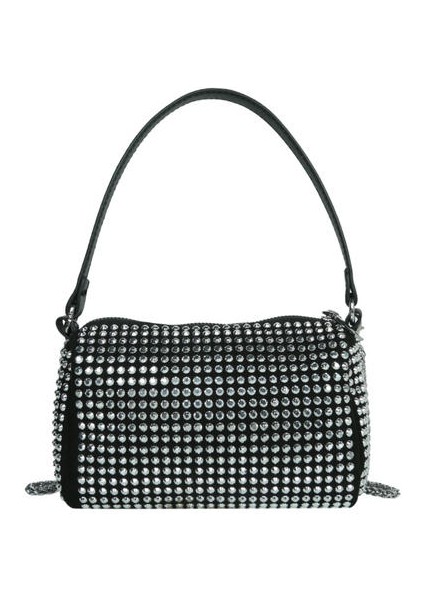 Rhinestone Moda Basit Omuz Messenger Çantası, Kadınlar Için Modaya Uygun Koltuk Çantası