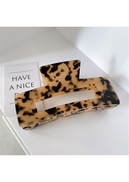 Asetik Asit Plaka Saç Klipsi, Tatlı Kız Güzel Retro Saç Klibi