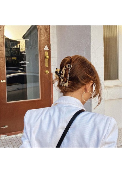 Asetik Asit Plaka Saç Klipsi, Tatlı Kız Güzel Retro Saç Klibi modelleri