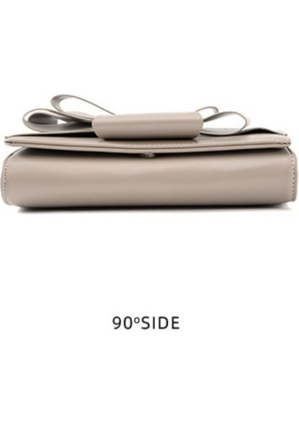 Moda Basit Yay Kadın Çantası, Tek Omuzlu Crossbody Küçük Kare Çanta, Eşleşen Kadın Çanta Akşam Çantası(Yurt Dışından)