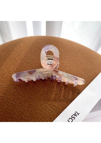 Asetik Asit Plaka Saç Klipsi, Gelişmiş Güzel Kore Retro Basit Saç Klibi