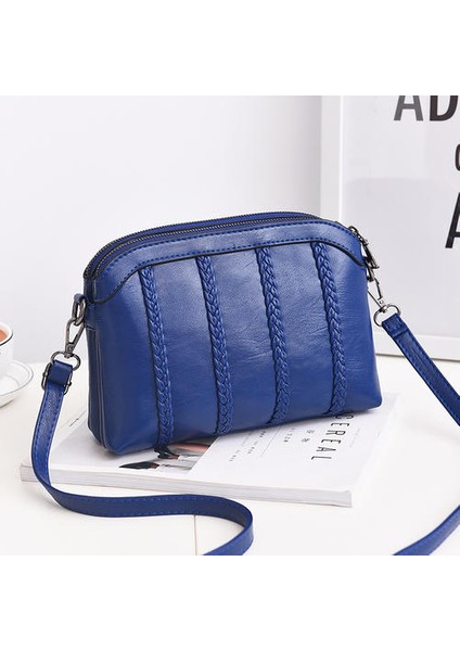 Moda Bayanlar Yumuşak Deri Çanta, Kore Tarzı Kız Bir Omuz Messenger Çantası