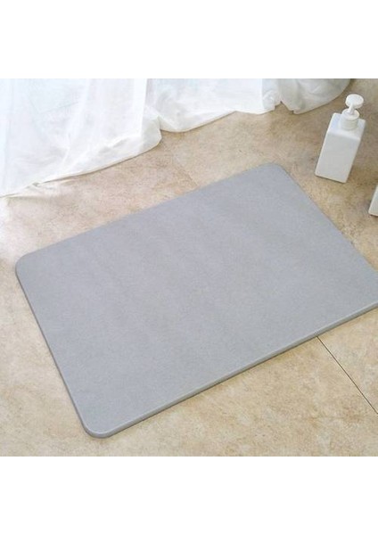Diatom Çamur Emici Zemin Mat, Banyo Tuvalet Duş Odası Emici Slip Slip Hızlı Kurutma Mat
