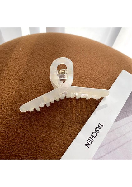 Asetik Asit Plaka Saç Klipsi, Gelişmiş Güzel Kore Retro Basit Saç Klibi