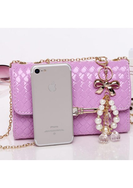 Modaya Moda Şeker Renkli Omuz Messenger Çantası Koreli Versiyonu, Ilkbahar ve Yaz Mini Zincir Çantası