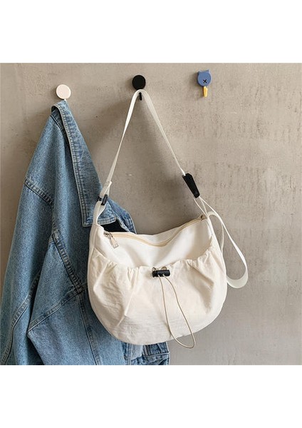 Hamur Çantası Moda Omuz Çantası, Kadınlar Yabancı Tarzı Sokak Trend Messenger Çantası