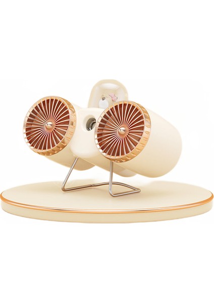 Öğrenci Yurt Sprey Taşınabilir Küçük Fan, Yüksek Rüzgar Ofisi Masaüstü USB Fan
