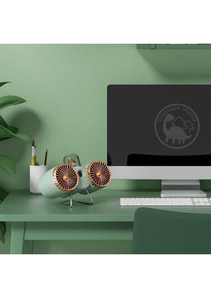 Öğrenci Yurt Sprey Taşınabilir Küçük Fan, Yüksek Rüzgar Ofisi Masaüstü USB Fan modelleri