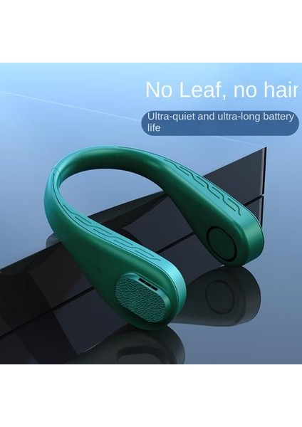 Asılı Boyun Tembel Fan, USB Taşınabilir Mini Bladess Fan, Açık Hava Öğrenci Soğutma Artefakt(Yurt Dışından) modelleri