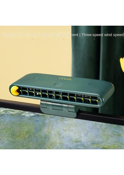 Yaratıcı Masaüstü Masaüstü Ekran Fan, Öğrenci Sınıf Yurt Küçük Fan, Taşınabilir USB Fan Cep Telefon Tutucu modelleri