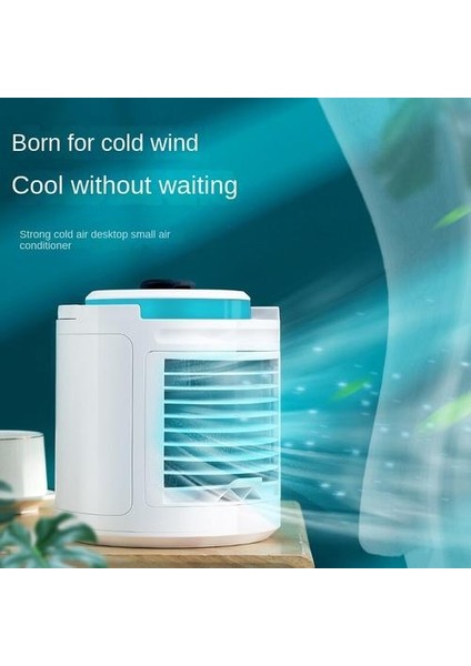 Taşınabilir USB Hava Soğutucu Küçük Klima, Mini Fan Ev Ofisi Soğutma Soğutma Fanı fiyatları