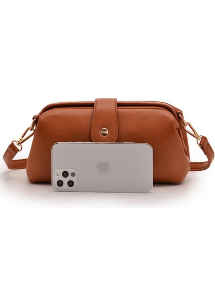 Avrupa ve Amerikan Retro El Yapımı Yumuşak Ağız Altın Çanta, Doktor Çanta Klip Çanta Çınlaması, Mini Messenger Çantası modelleri